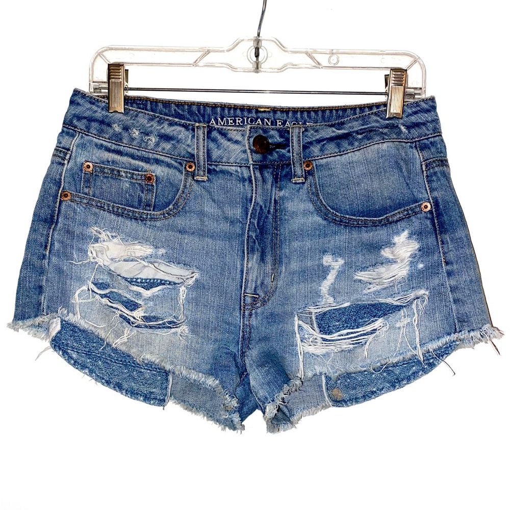 American Eagle High Rise Festival Shorts, Womens size 6